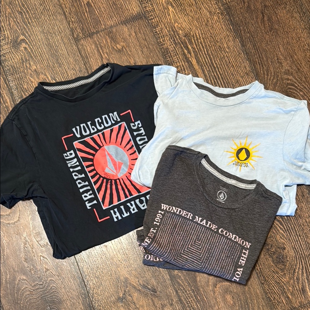 Volcom Short Sleeve Tees- all 4